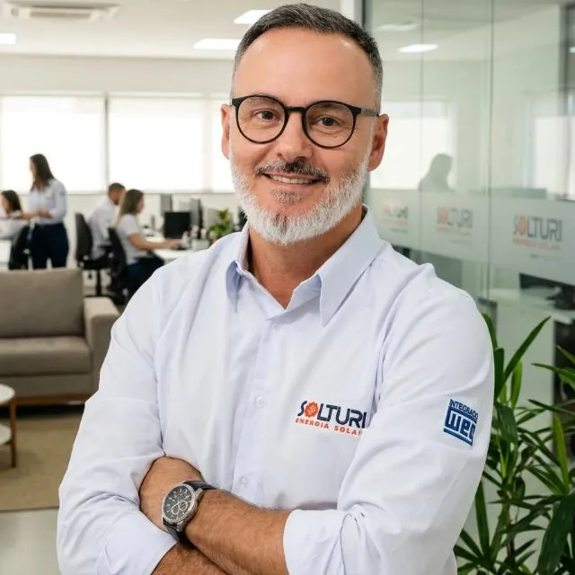 Júnior, representante Solturi Energia Solar